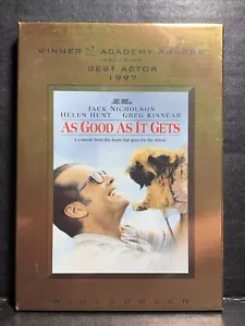 As Good As It Gets DVD With Slipcover (Sealed) - Picture 1 of 6