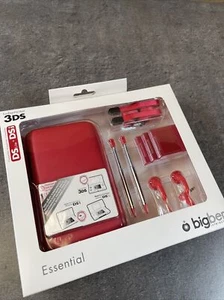 NEU NEW Tasche Stift Kopfhörer Rot Nintendo DS Lite DSI 3DS - Bild 1 von 3