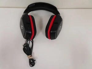 LOGITECH G332 WIRED STEREO GAMING HEADSET FOR PC - BLACK/RED - Picture 1 of 2