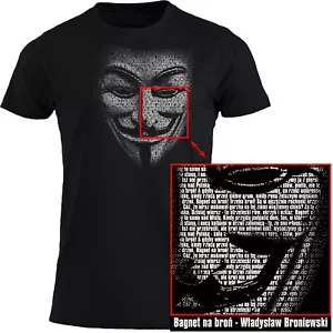 Camiseta polaca Anonymous Broniewski POLONIA Koszulka patriotyczna Polska prezent - Imagen 1 de 11