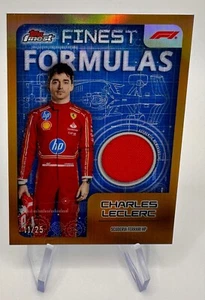 Topps Finest Formula 1 2024 F1 # Charles Leclerc # FF-LEC # Gold Relic Patch /25 - Bild 1 von 2
