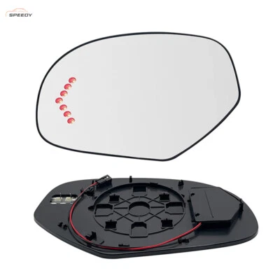 Espejo de vidrio con señal térmica para Cadillac Chevrolet Tahoe GMC Yukon 07-13 conductor S Foto 1 de 4