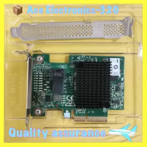 IBM Lenovo 00JY196 ServeRAID M1210 12G SATA SAS Controller LSI SAS3008 9300-4I - Picture 1 of 6