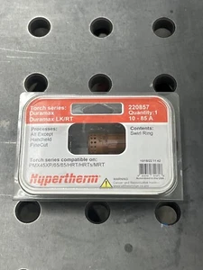 Genuine Hypertherm 220857 10-85A Duramax Torch Swirl Ring Qty-1 (SKU-239) - Picture 1 of 2