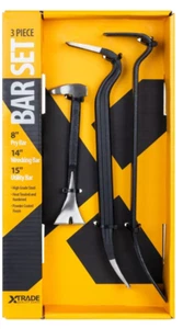 XTrade 3 Stück 8" Hebelhebel Stange, 14" Abwrack Krähe & 15" Allzweckstange Set X0900006 - Bild 1 von 8