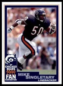 1999 Chicago Bears Fan Convention Mike Singletary HOF TRÈS RARE Baylor Bears - Photo 1 sur 3