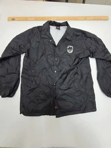 Spitfire Wheels Windbreaker Jacke schwarz Größe MEDIUM Keeping Th Underground beleuchtet - Bild 1 von 19