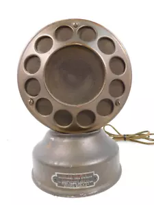 WORKING 1920s OLD ANTIQUE KODEL RADIO SPEAKER WESTERN ELECTRIC MICROPHONE MOTIF - Picture 1 of 6