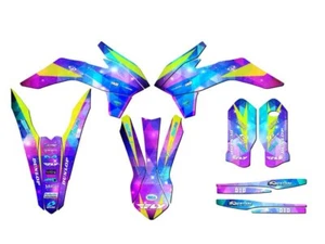 XCF-W Space Kadet Galaxy Senge 2016 kit de gráficos compatible con KTM - Imagen 1 de 10