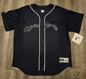 Vintage Mickey Mantle Signature Yankees Majestic Jersey size XL 1 of 1 - Picture 1 of 7