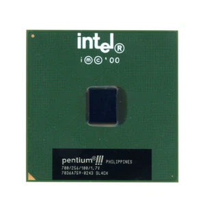 Processor CPU Intel Pentium III 700MHz Socket 370 SL4CH - Picture 1 of 1