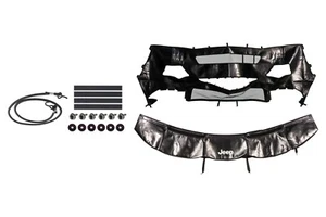 17-18 JEEP COMPASS NEW GENERATION SPORT LATITUDE & LIMITED FRONT BRA COVER MOPAR - Picture 1 of 7