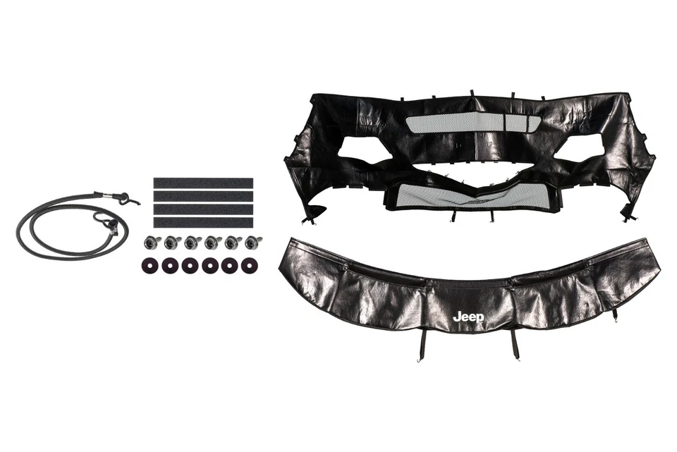 17-18 JEEP COMPASS NEW GENERATION SPORT LATITUDE & LIMITED FRONT BRA COVER MOPAR - Image 1 of 4
