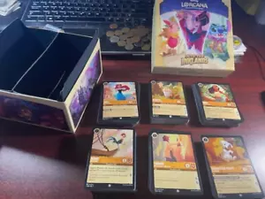 Lorcana First Chapter-Inklands com/unc sets + Trove Box & Rares - Picture 1 of 8