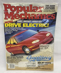 1994 Feb Popular Mechanics Magazine, Vintage - Auto Tabak Tech Alkohol Werbung - Leser - Bild 1 von 4