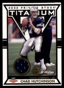 2002 Pacific Private Stock Titanium Postseason Edition Chad Hutchinson Rookie - Picture 1 of 2