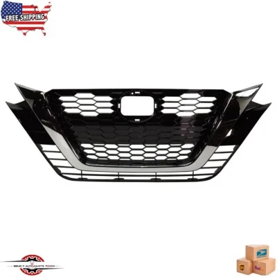 Fits 2019 2020 2021 2022 Nissan Altima New Front Grille Assembly Black NI1200292 - Imagem 1 de 4