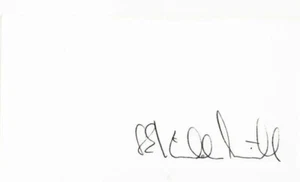 RAR! "Renowned Architectural Writer" G. E. Kidder Smith handsigniert 3x5,5 Karte - Bild 1 von 1