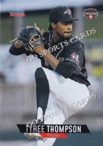 Hickory Crawdads 2nd Tyree Thompson RC 2022 novato Texas Rangers - Imagen 1 de 1