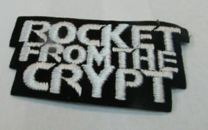 ROCKET FROM THE CRYPT COLLECTABLE RARE VINTAGE PATCH EMBROIDED 90'S METAL LIVE - Picture 1 of 1