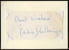 Eddie Dowling d1976 signed autograph 3x5 Cut American Actor Composer Producer