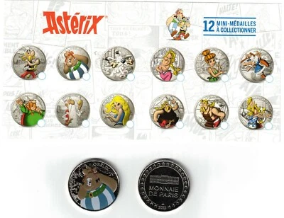 2022 France Monnaie De Paris ASTERIX Mini Medal - OBELIX - Image 1 of 2