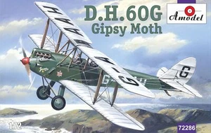 Amodel 72286 - 1:72 De Havilland DH.60G Gipsy Falena - Nuovo - Foto 1 di 1