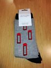 THOUGHT (BRAINTREE) BAMBOO MENS SOCKS SPM271 LONDON TAXI/PHONE BOXES/BUSES/GUARD