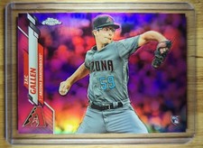 2020 Zac Gallen RC Topps Chrome Pink Refractor #132 Rookie Diamondbacks MLB