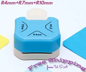 Paper Corner Rounder Punches Cutter hole puncher Card Making Craft Art - 3 in 1 - Picture 1 of 24