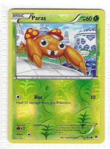 Pokemon --- PARAS --- XY Breakthrough! REVERSE HOLO! MINT! 1/162 *FRESH* - Picture 1 of 3