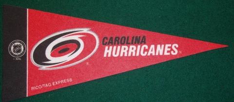 CAROLINA HURRICANES NHL MINI PENNANT, NEW & MADE IN USA Cover