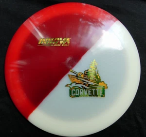 Innova Champion Proto Glow Corvette - BBD Red 50/50 Dye Medium Dome Bomber 168G - Picture 1 of 5