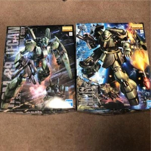 Bandai MG 1/100 RGM-89 JEGAN&AMS-119 GEARA DOGA Gundam plastic models - Picture 1 of 4