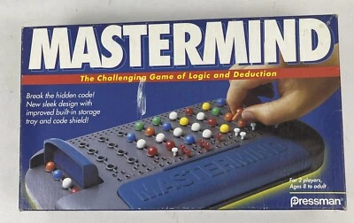 Vintage Mastermind Jogo de Tabuleiro Vintage 1996 Ótimo Estado Anos 90 Retrô - Imagem 1 de 4