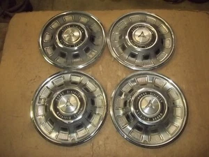 69 70 71 Dodge Polara Monaco Hubcap Rim Wheel Cover Hub Cap 15" OEM USED 342 SET - Picture 1 of 24