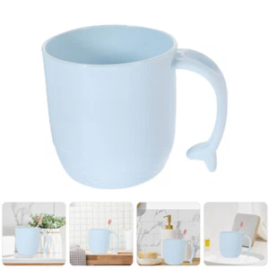 2 Pcs Children's Mouthwash Cup Tooth Brushing Mugs Multi-purpose Plastic Cups - Picture 1 of 12