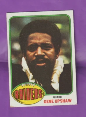 1976 Topps #295 Gene Upshaw Raiders - Image 1 of 2