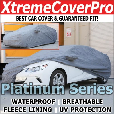 2016 2017 2018 FORD FOCUS SEDAN WATERPROOF CAR COVER W/MIRROR POCKET GREY — 第 1/4 张图片