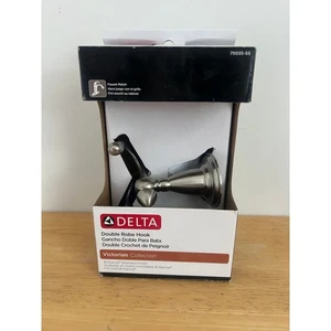 Delta Coordinates 75035-SS Victorian Collection Double Robe Hook Stainless - Picture 1 of 8