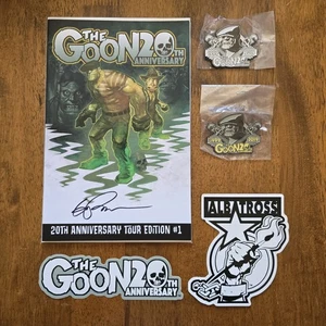 THE GOON #1 20TH ANNIVERSARY TOUR EDITION SIGNIERT mit PINS & STICKER ERIC POWELL - Bild 1 von 13