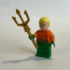 Lego Aquaman Minifigure Super Heroes 75996 Comic-Con Rare sh0533 cmf lot