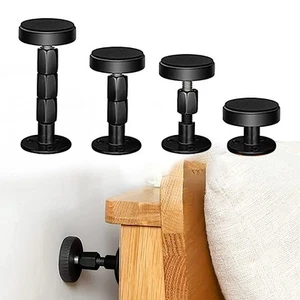 No More Headboard Shaking Adjustable Threaded Bedside Bed Frame Stabilizer - Picture 1 of 57