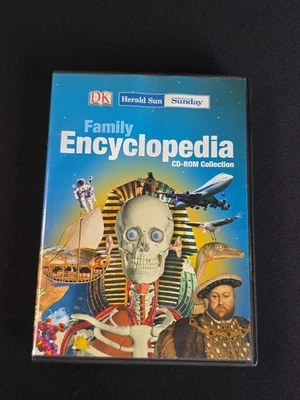 8 DISC SET Herald Sun Family Encyclopedia 2001 CD-ROM Collection COMPLETE game - image 1 of 4