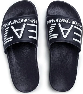 EA7 Emporio Armani - Ciabatte da spiaggia uomo - nera - XCP001 XCC22 00002 - Imagem 1 de 3