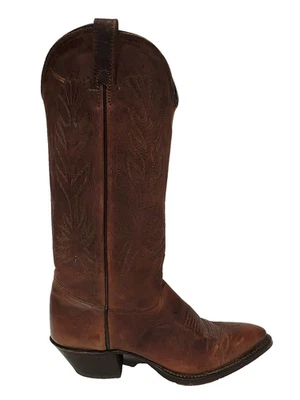 J. Chrisholm коричневый загрузки ковбой Western кожи тянуть на ездить воров 7 M б/у - Изображение 1 из 4