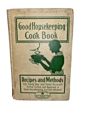 Good Housekeeping Cook Book Recipes and Methods First Edition Hardcover 1933 — 第 1/4 张图片