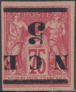 NOUVELLE-CALEDONIE: n°7a *, signé PAVOILLE (cote 85€) - Imagen 1 de 2