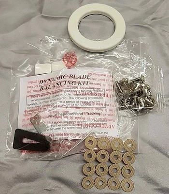 Home Decorators Merwry 52" White Replacement Parts Hardware Pack Kit SW1422 New - Image 1 of 2