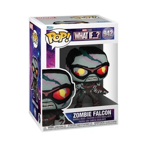 Funko POP Marvel Figure: Marvel What If #942 Zombie Falcon - Foto 1 di 1